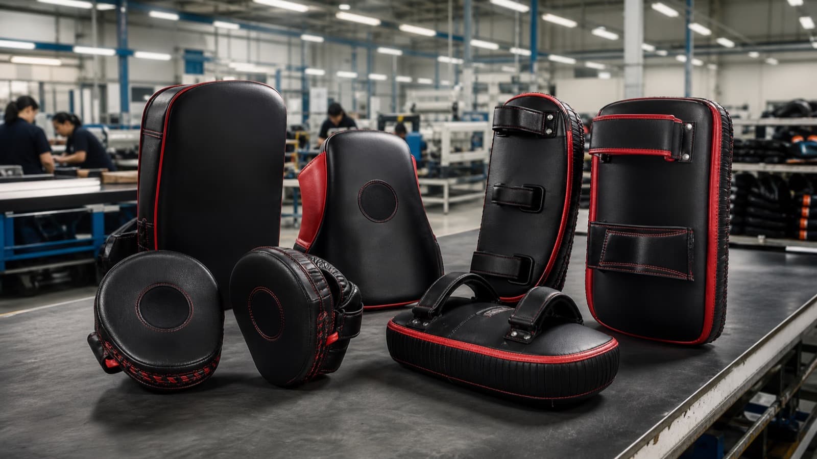 Quality control process for wholesale boxing equipment and gym gear orders