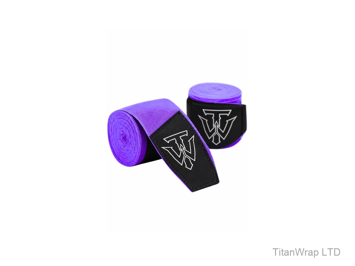 Purple Black Cotton Hand Wrap TWP-2154 TWP-2154 official TitanWrap PDF catalogue product image with web-delivery watermark