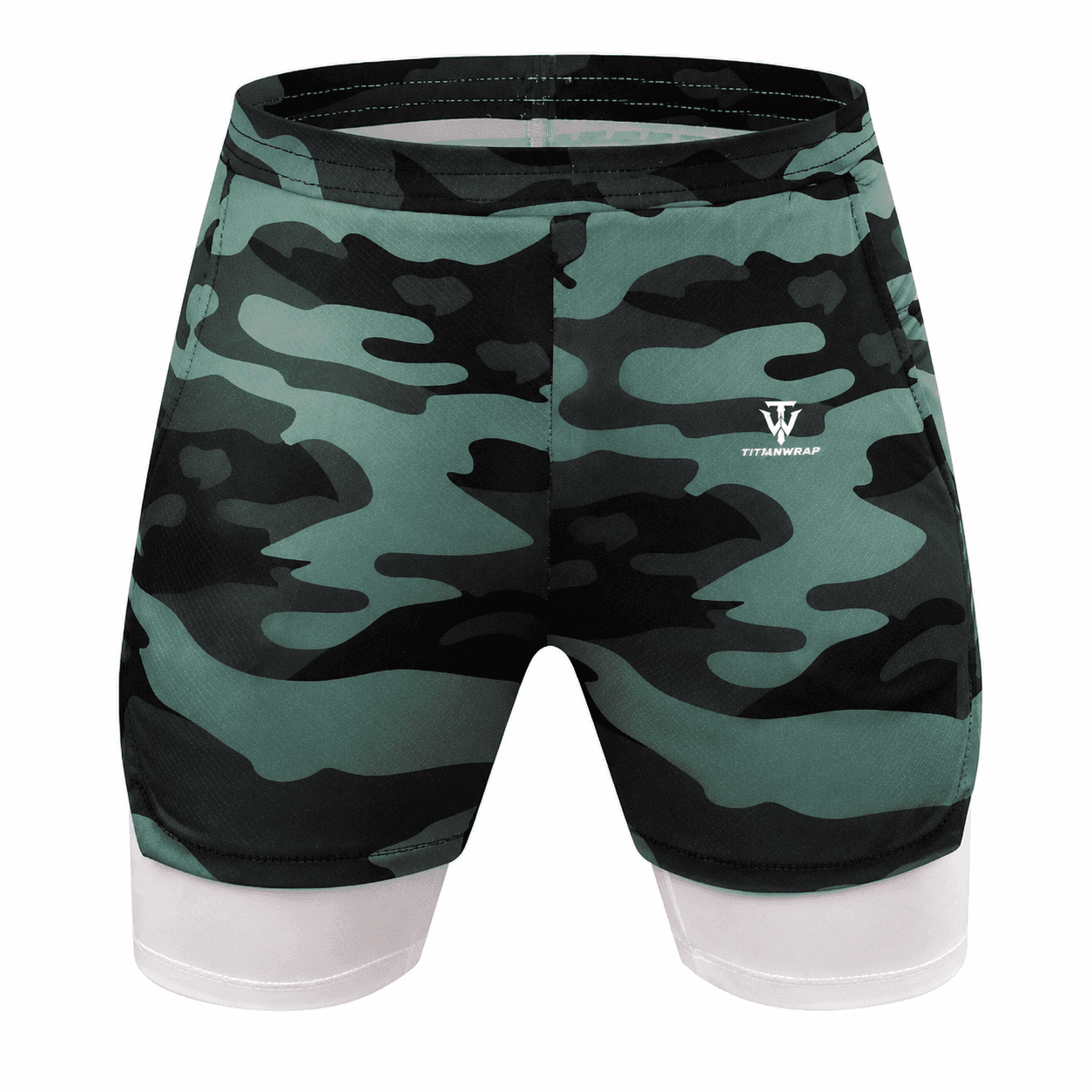 Custom Combat Apparel front view for private-label TitanWrap manufacturing