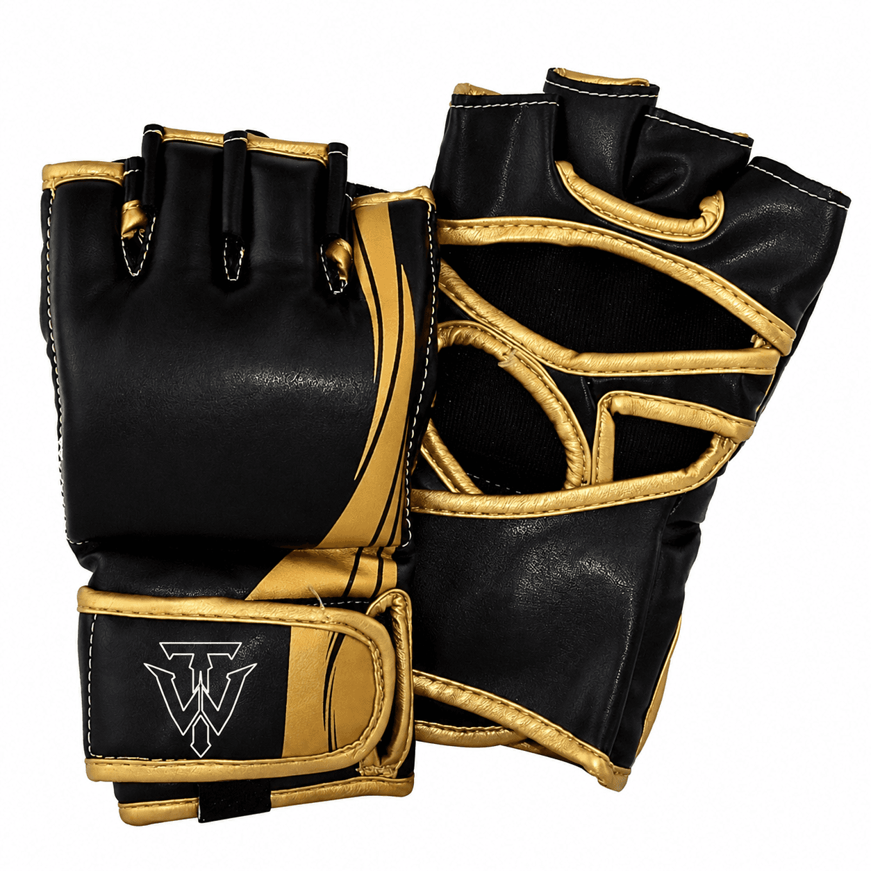 Custom MMA & Muay Thai front view for private-label TitanWrap manufacturing