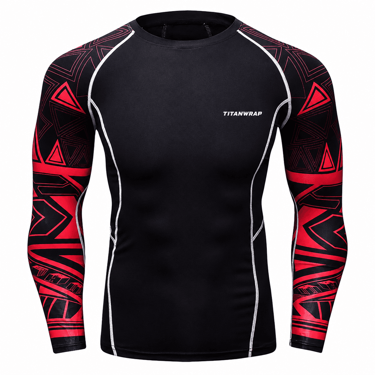 Custom Combat Apparel front view for private-label TitanWrap manufacturing
