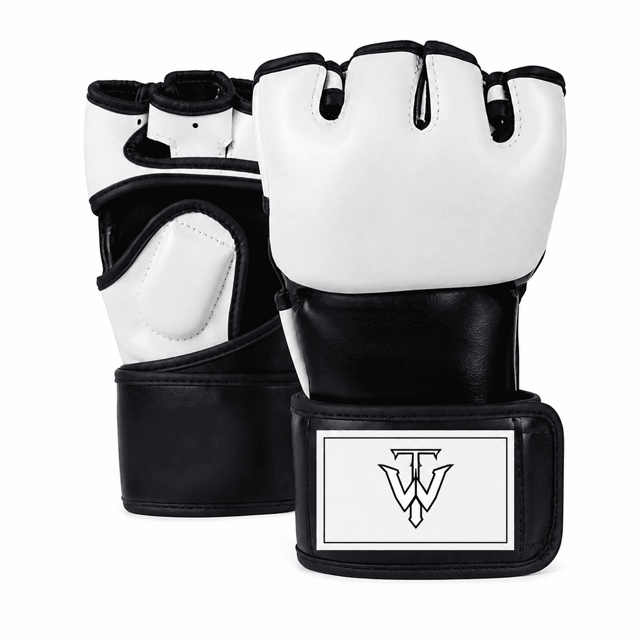 Custom MMA & Muay Thai front view for private-label TitanWrap manufacturing