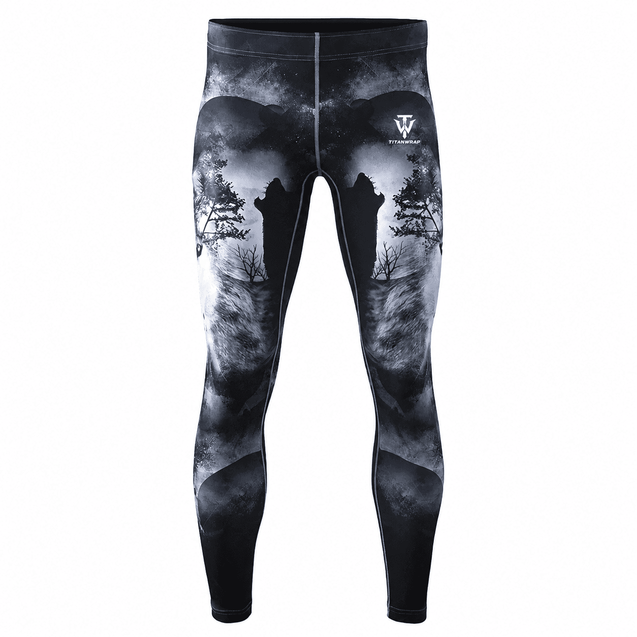 Custom Combat Apparel front view for private-label TitanWrap manufacturing